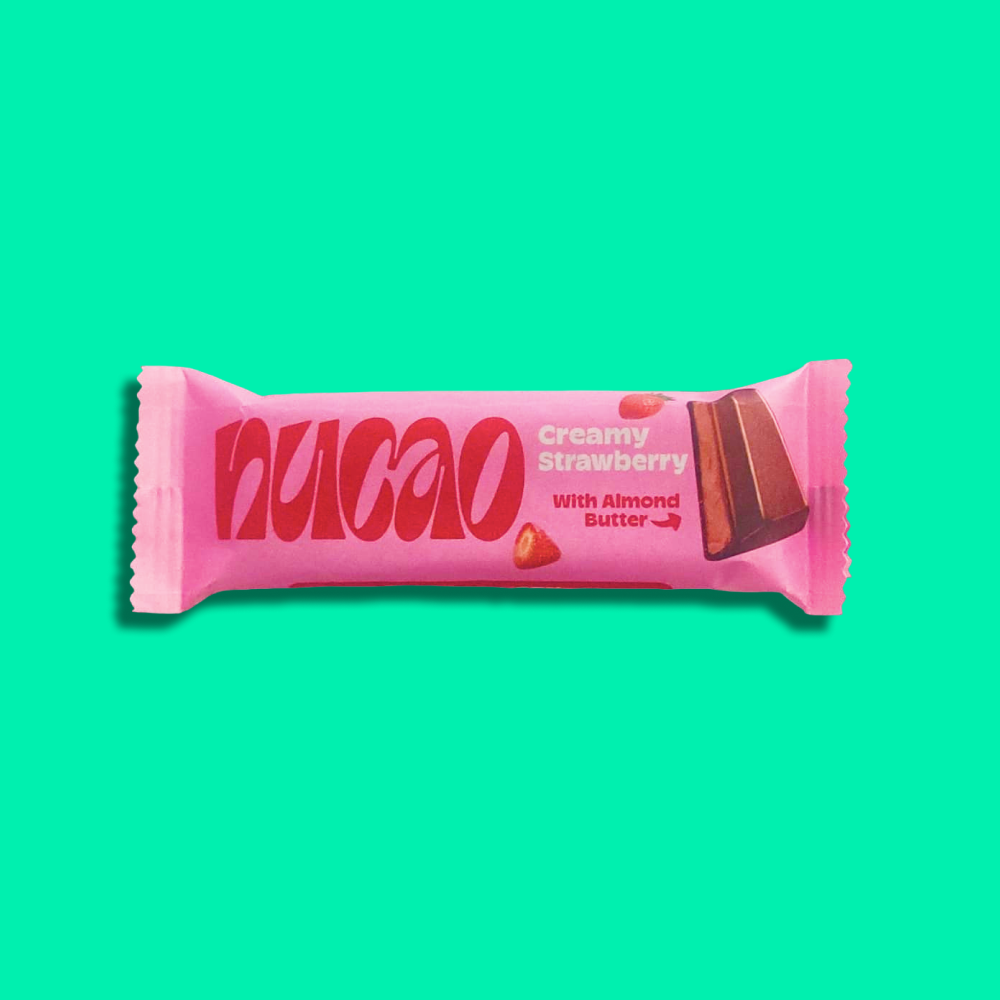 nucao Schokoriegel - Creamy Strawberry