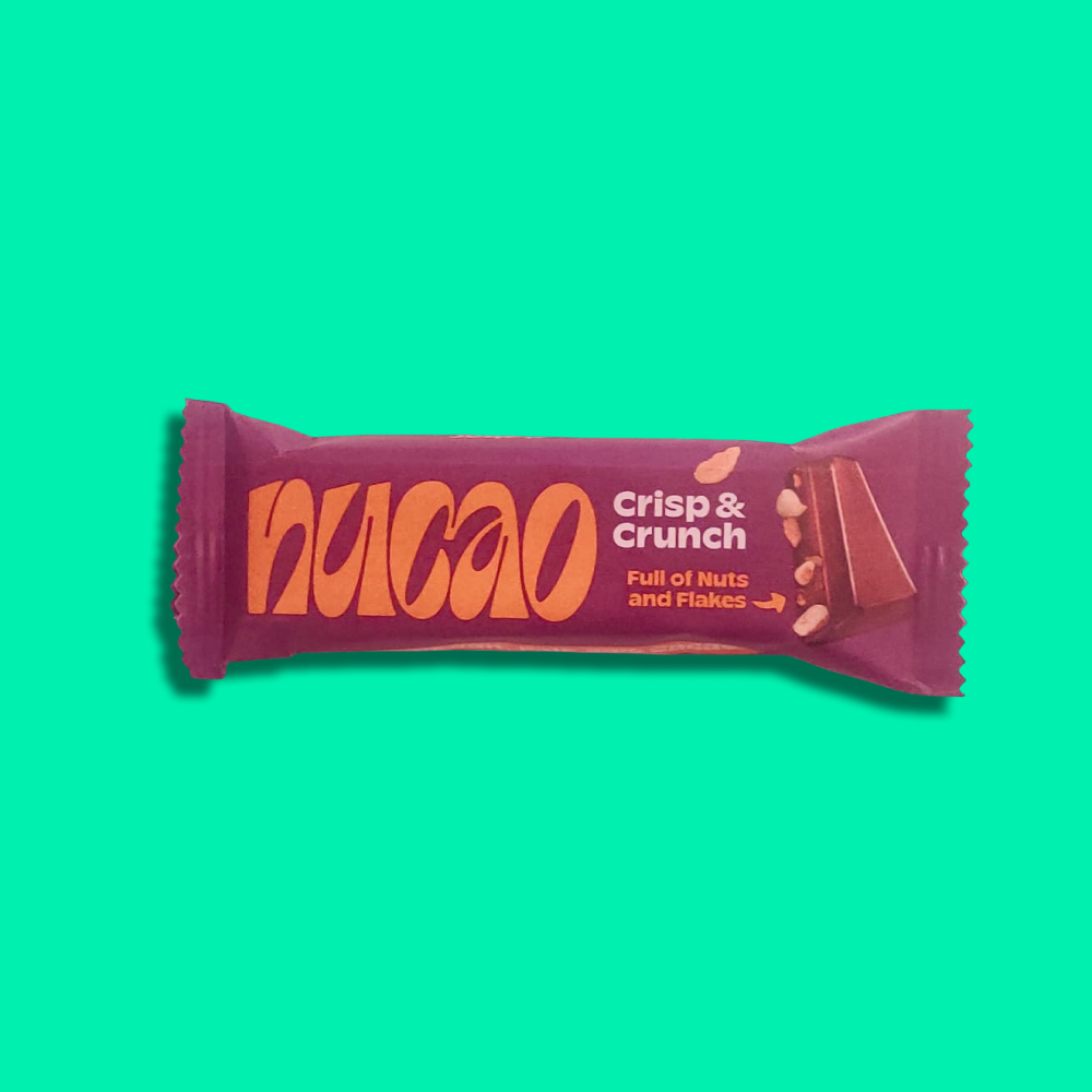 nucao Schokoriegel - Crisp & Crunch