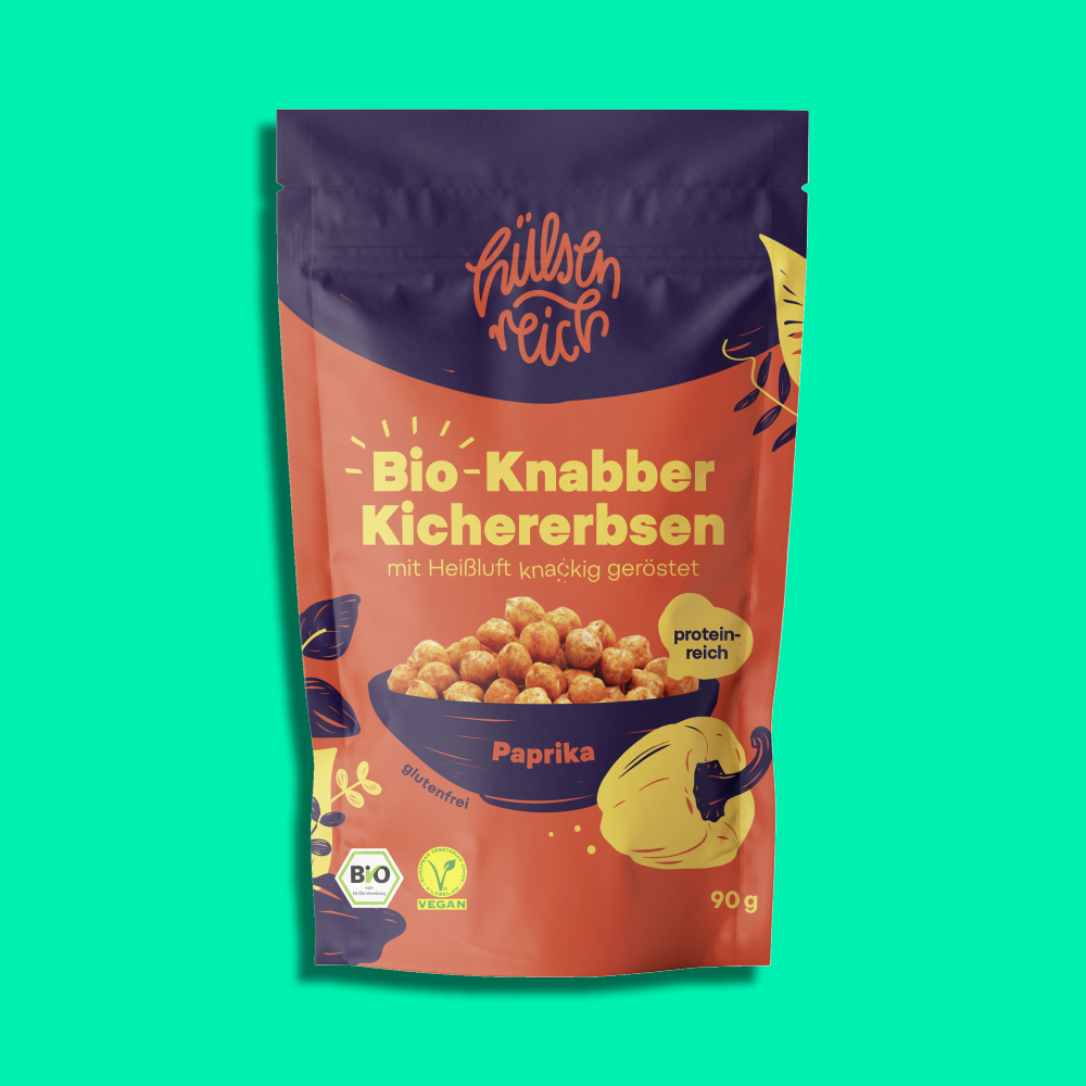 Hülsenreich Bio-Knabber Kichererbsen