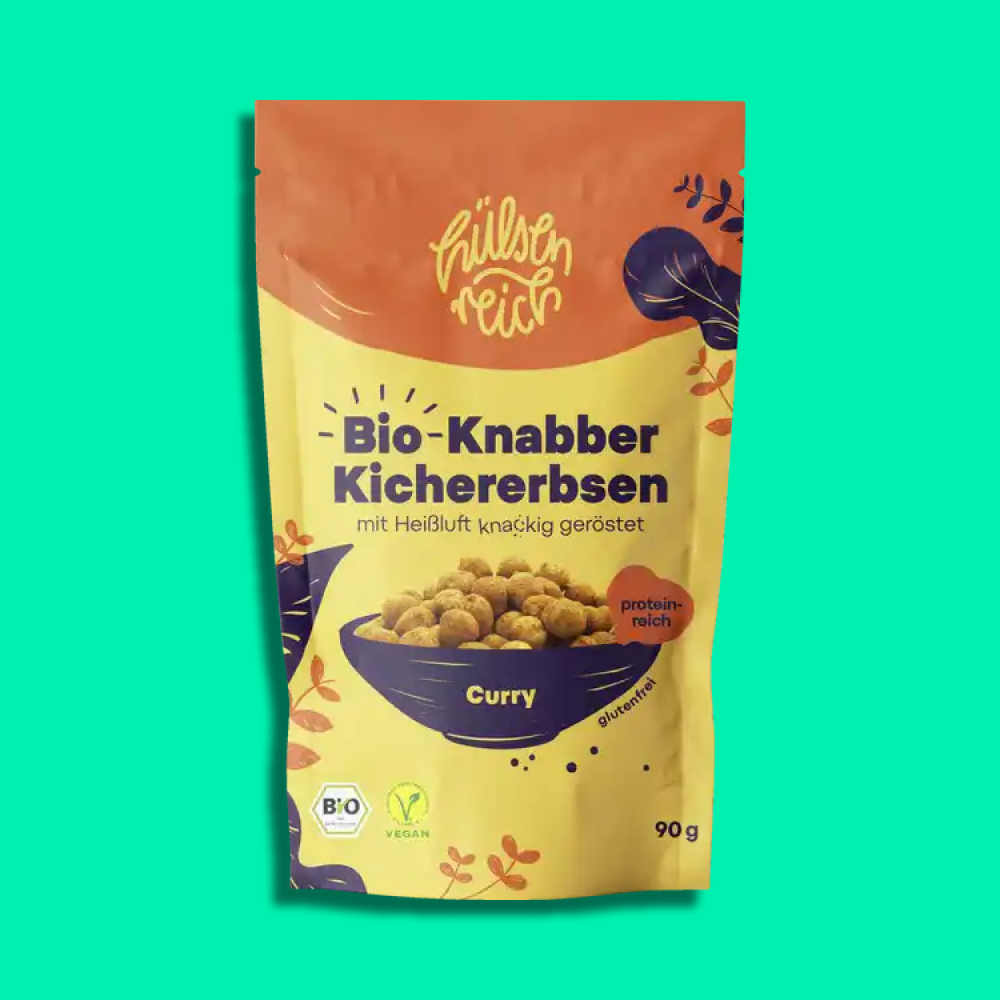 Hülsenreich Bio-Knabber Kichererbsen